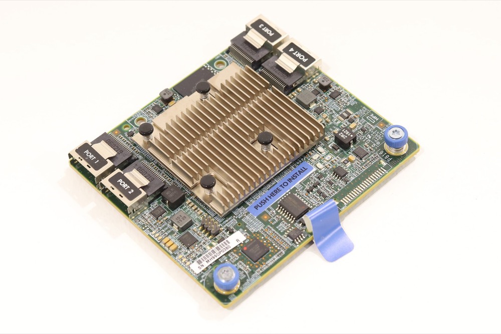 Плата HPE Smart Array P816i-a G10 4GB FBWC 12GB PCIe x8 SAS RAID Card P/N: P816i-a-G10 — фото 1