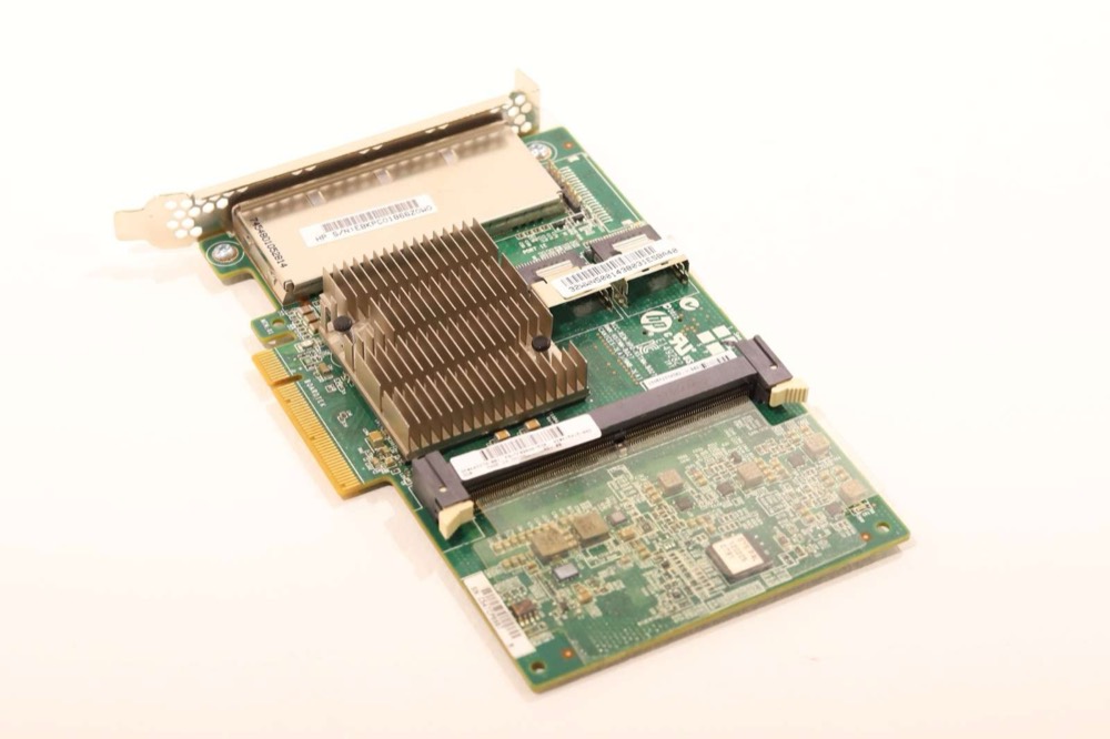RAID/HBA-контроллер HP Smart Array P822 Quad-Port 6Gb/s PCIe x8 SAS RAID Controller P/N: 643379-001 — фото 1