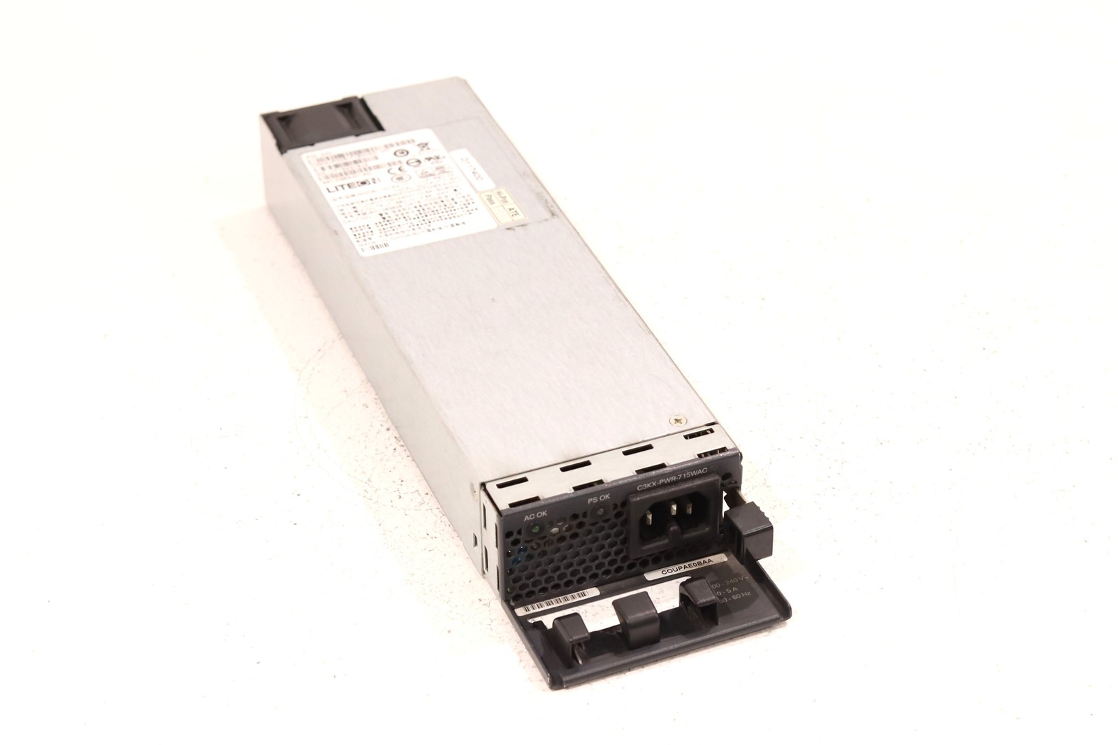 Блок питания Cisco PA-1711-1-LF 715W Redundant Power Supply P/N: C3KX-PWR-715WAC V01 Tested — фото 1
