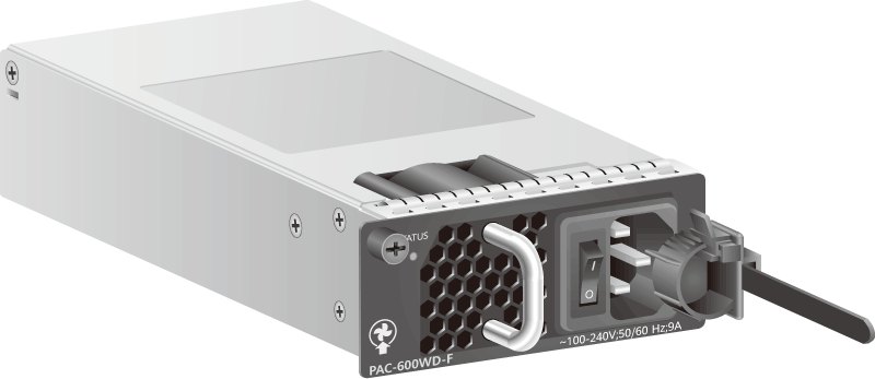 Блок питания Huawei PAC-600WD-F (600 Вт, AC, забор со стороны панели) — фото 1
