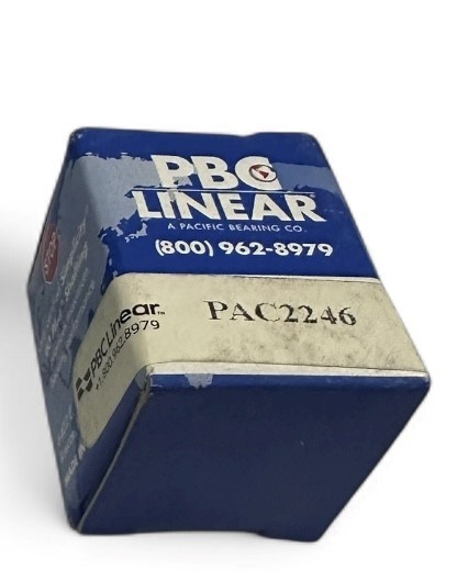 Компонент PAC2246 PBC LINEAR End Stop,1.375 In L,0.750 W,0.242 H 2CPP6 — фото 1
