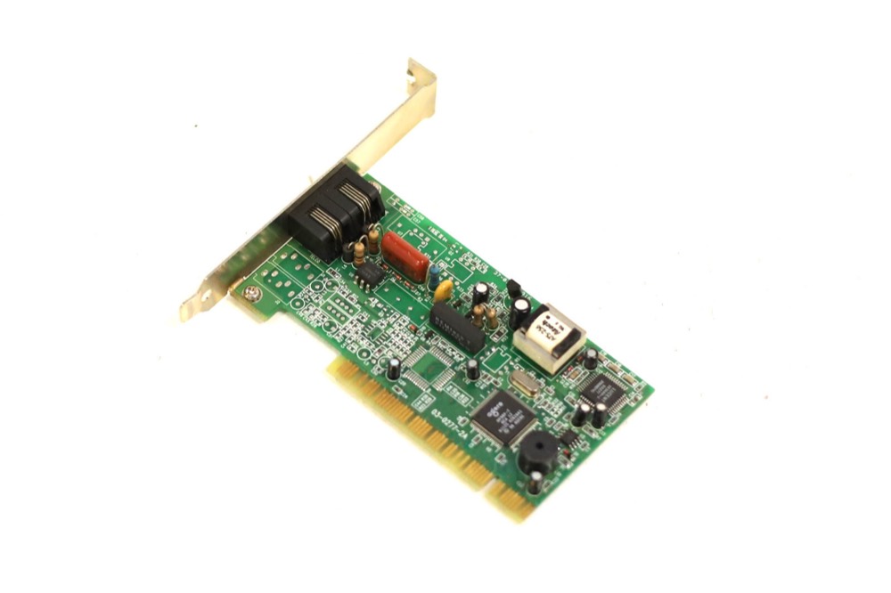 Плата Action-Tec PC156019 Dual-Port High-Profile PCI Modem Card P/N: PM560LH Tested — фото 1