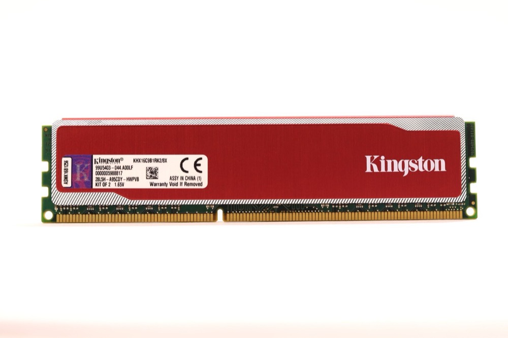 Модуль памяти Kingston Hyper X Red 8GB PC3-12800 DDR3-1600MHz Memory P/N: KHX16C9B1RK2/8X — фото 1