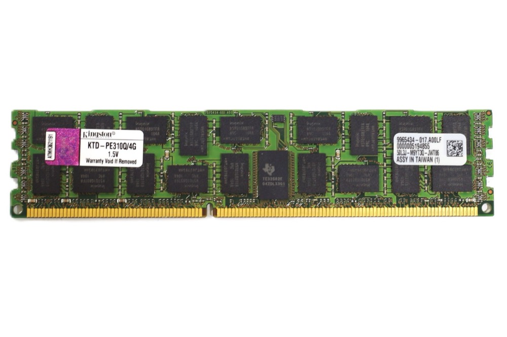 Модуль памяти Kingston 4 ГБ DDR3-1066 PC3-8500 ECC Registered (KTD-PE310Q/4G) — фото 1