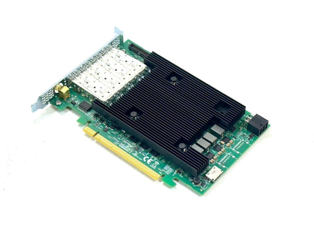 Трансивер Generic Quad-Port SFP PCIe Network Card P/N: PCDB0131-004 Tested Working — фото 1