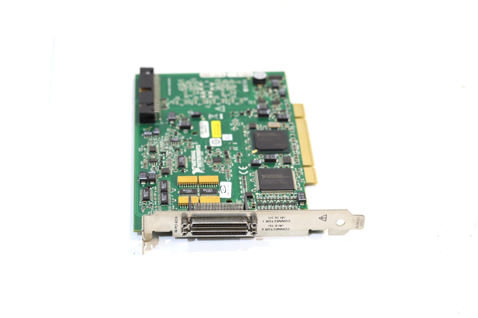 Плата National Instruments NI PCI-6224 Multifunction DAQ I/O Card P/N: 191329C-02L — фото 2