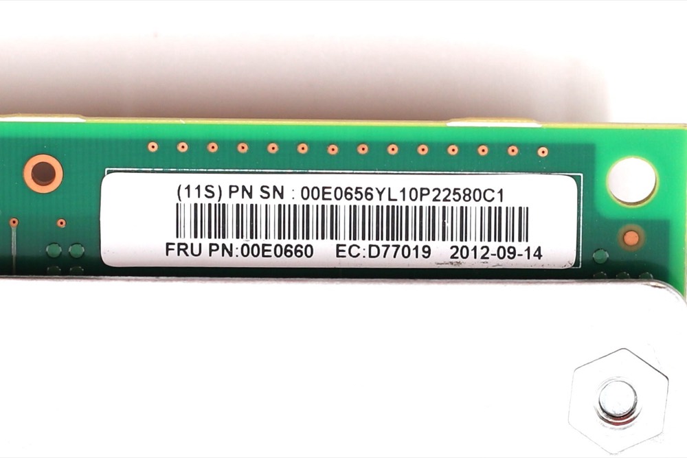 Бэкплейн IBM PCI-X266 3G SAS Planer Adapter Split Drive Backplane P/N: 00E0660 Tested — фото 3