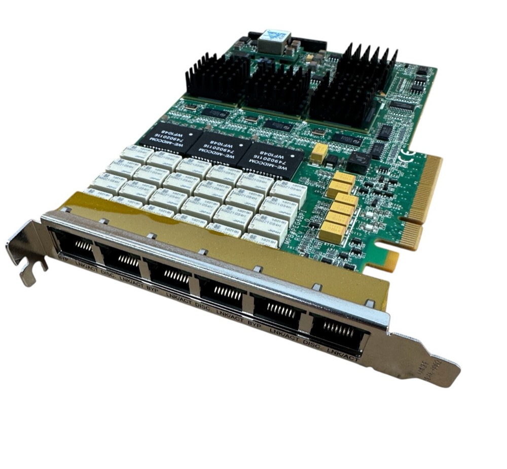 Комплектующее Six Port GbE GigaBit Ethernet Bypass PCI-e VMDq Silicom PEG6BPI6-SD-RoHS V:1.1 — фото 1