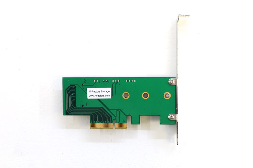 SSD-накопитель Ableconn PEXM2-SSD M.2 SSD To PCIe 3x4 Adapter P/N: F120-00B Tested Working — фото 3