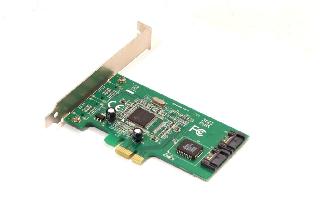 Плата StarTech PEXSATA22I Dual-Port 6Gb/s Internal PCIe SATA II Controller Card Tested — фото 1