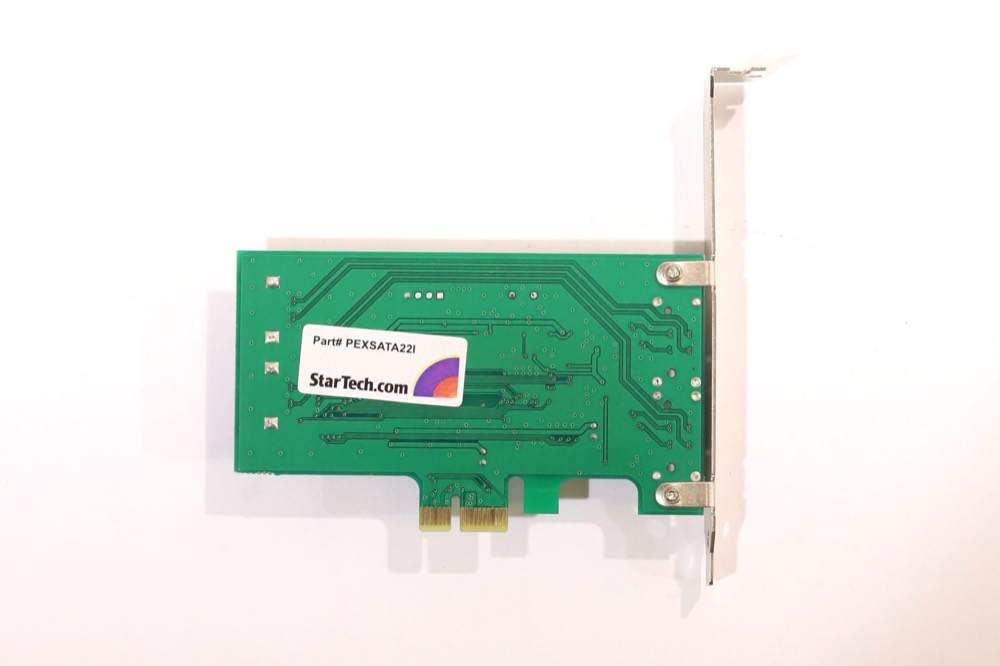 Плата StarTech PEXSATA22I Dual-Port 6Gb/s Internal PCIe SATA II Controller Card Tested — фото 3