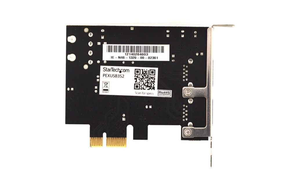 Адаптер StarTech Dual-Port USB 3.0 PCIe x1 Adapter Card P/N: PEXUSB3S2 Tested Working — фото 2