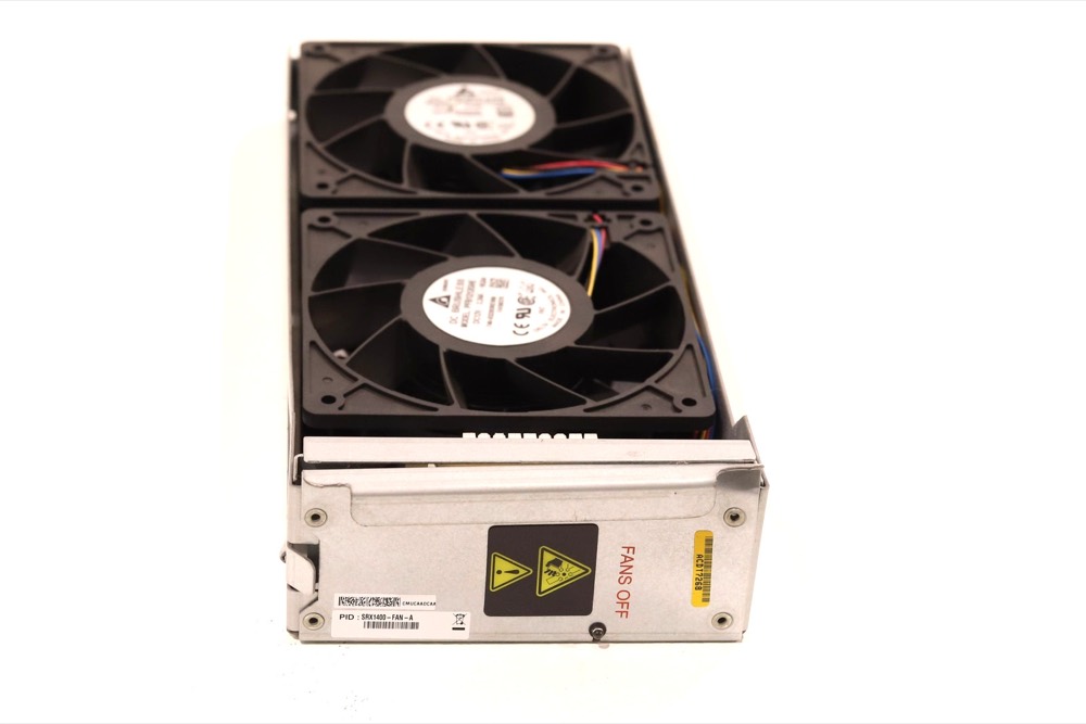 Вентилятор Juniper PFB1212GHE Server Dual-Fan Assembly W/Tray For SRX1400 P/N:SRX1400-FAN-A — фото 1