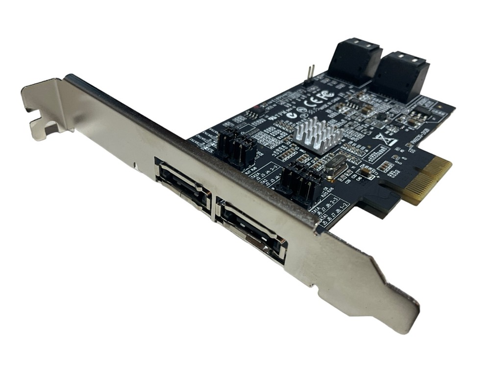RAID/HBA-контроллер PI49230-2X2B Rosewill RC-230 4-Port Hybrid SATA HDD/SSD HyperDuo RAID Controller — фото 1
