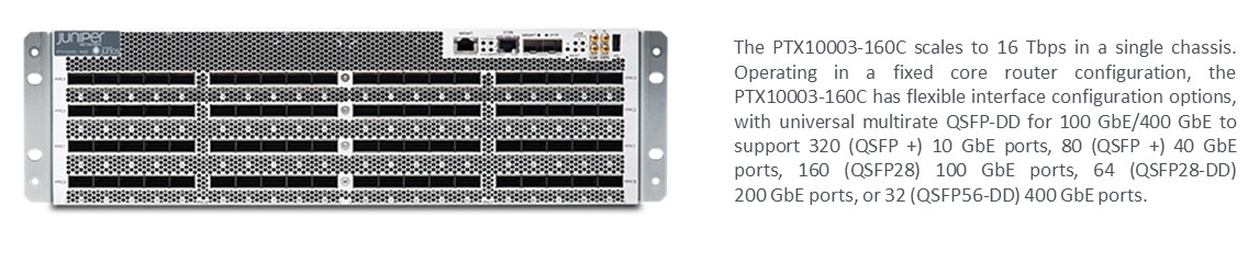Маршрутизатор Juniper PTX10003-160C — фото 4