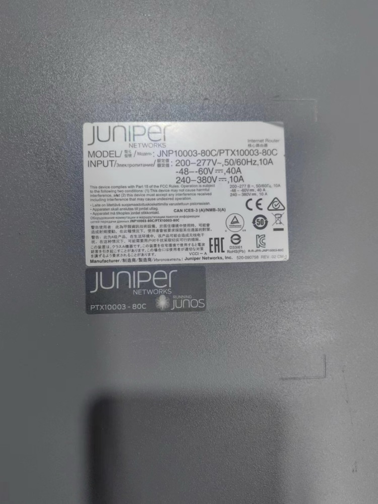 Маршрутизатор Juniper PTX10003-80C — фото 3