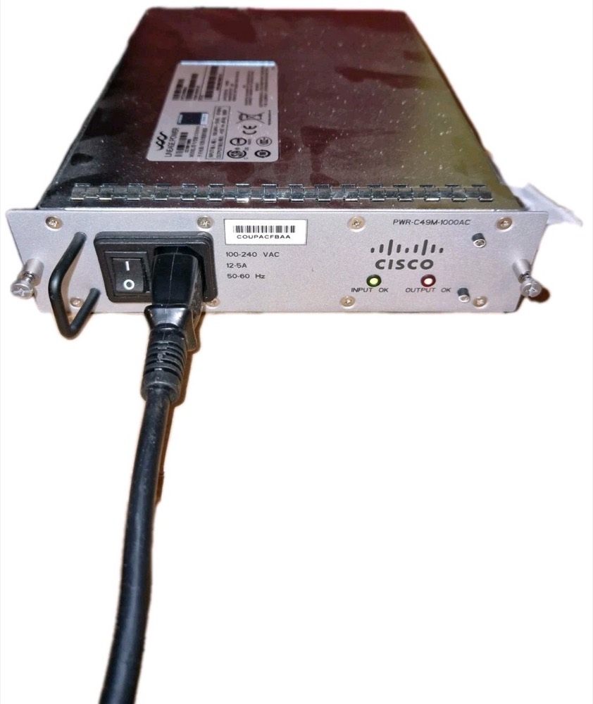 Блок питания CISCO PWR-C49M-1000AC — фото 1
