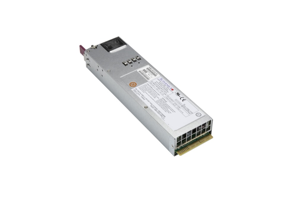 Блок питания Supermicro 1U 1300W -48V DC Power Supply (PWS-1K31D-1R) — фото 1