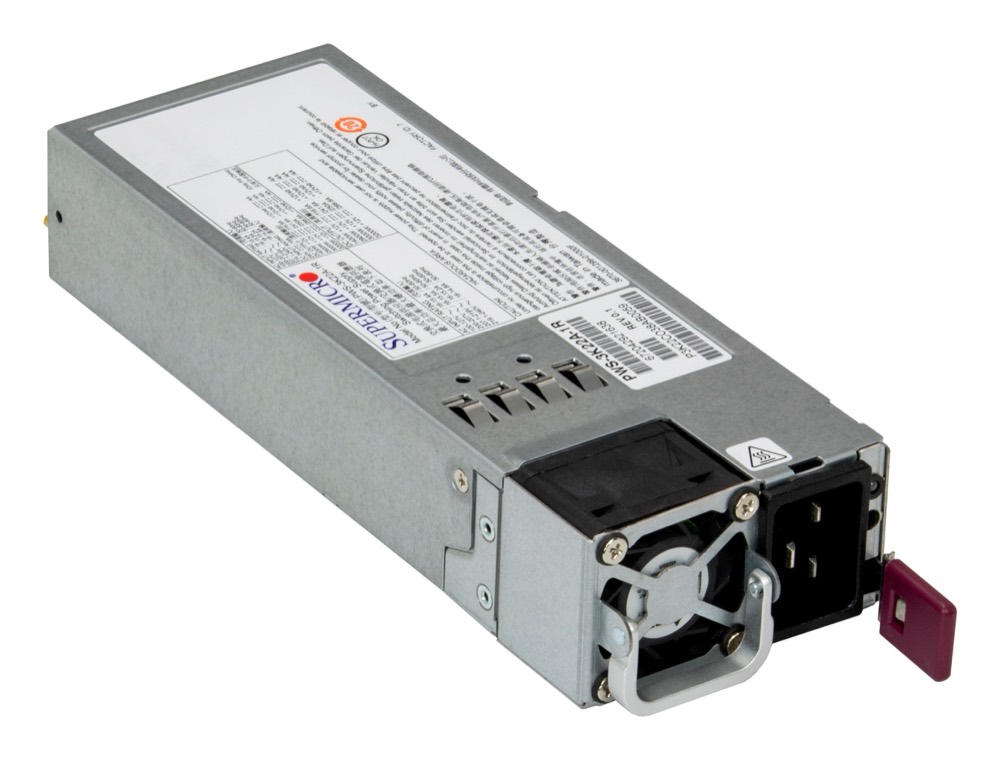 Блок питания Supermicro 3200 Вт 1U резервируемый (PWS-3K22A-1R) — фото 1