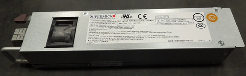 Блок питания Supermicro PWS-601S-1R 1U 600W Redundant DC48V input w/PMBus power supply, 54.5 — фото 1