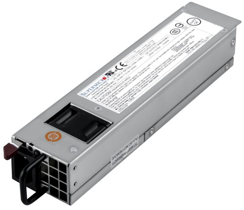 Блок питания Supermicro PWS-608P-1R AC-DC 600W single output power supply Platinum Level — фото 1