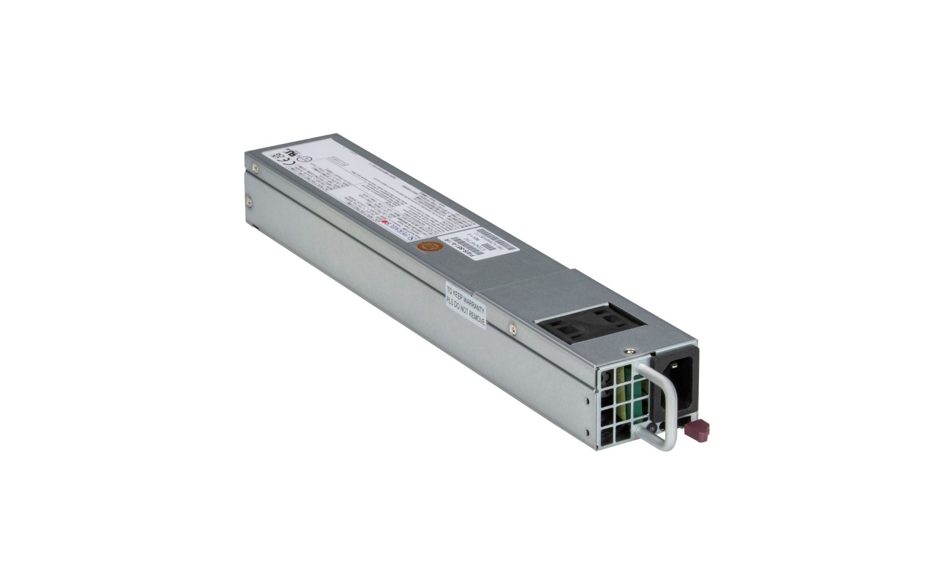 Блок питания Supermicro 800W/860W 1U Redundant Power Supply (PWS-861A-1R) — фото 1
