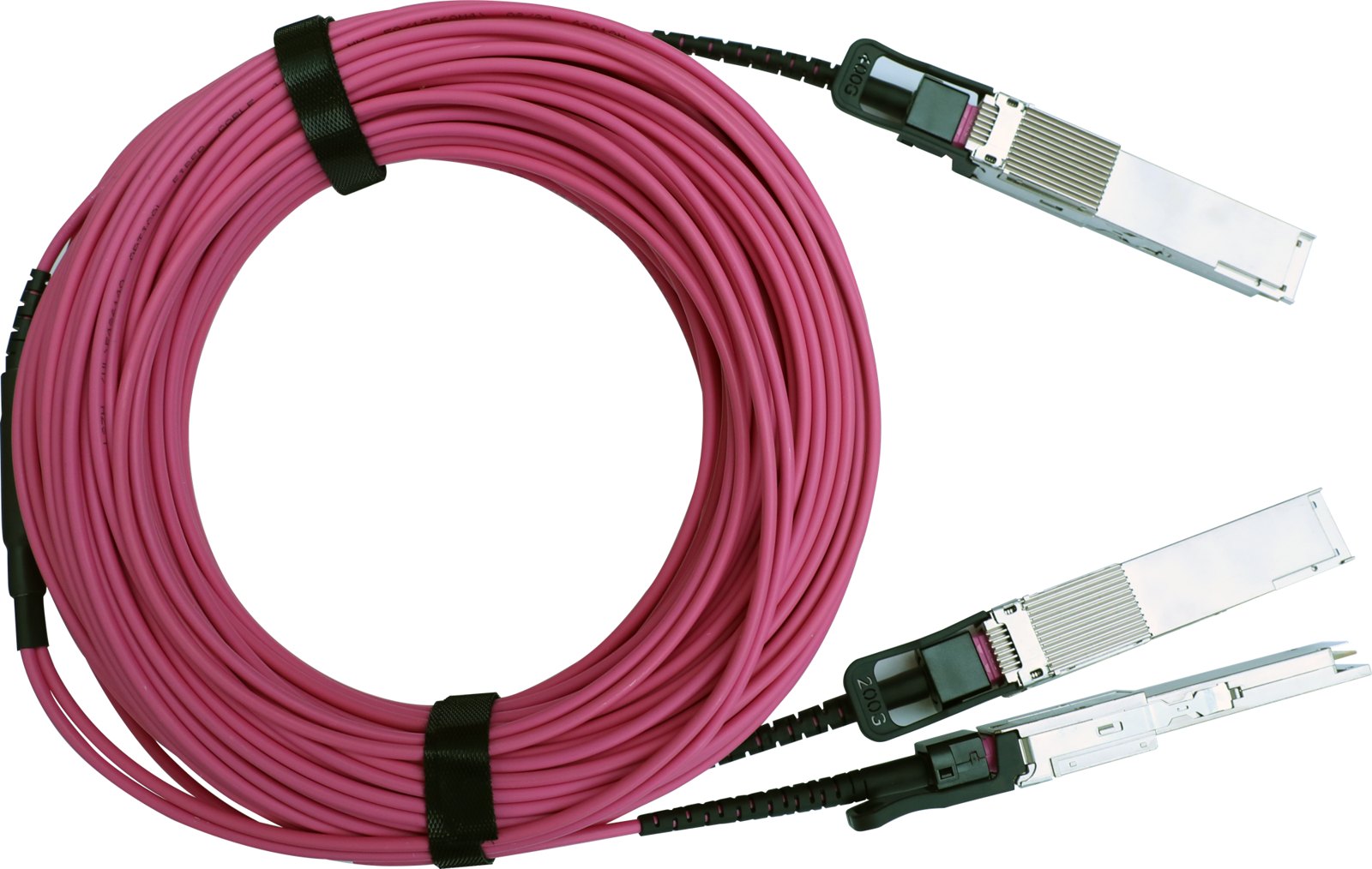Активный оптический кабель AOC Huawei Q112-400GT2-AOC20M (QSFP112, 400G, 20 м) — фото 1