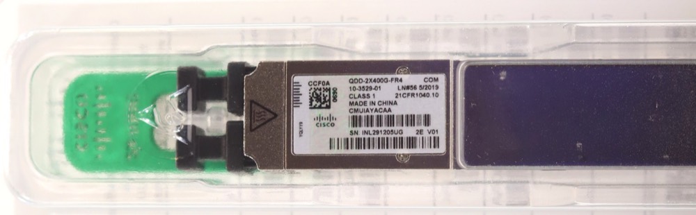 Трансивер Cisco QDD-2X400G-FR4 800GB QSFP+ SMF 1330nm 2km Optical Transceiver — фото 2
