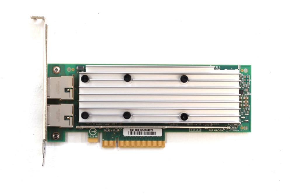 Адаптер Dell QL41162HRFJ Dual-Port 10GbE PCIe Network Adapter Dell P/N: 05N0W3 Tested — фото 2