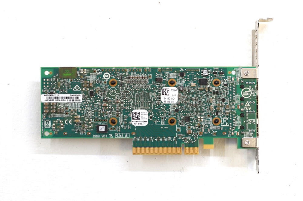 Адаптер Dell QL41162HRFJ Dual-Port 10GbE PCIe Network Adapter Dell P/N: 05N0W3 Tested — фото 3
