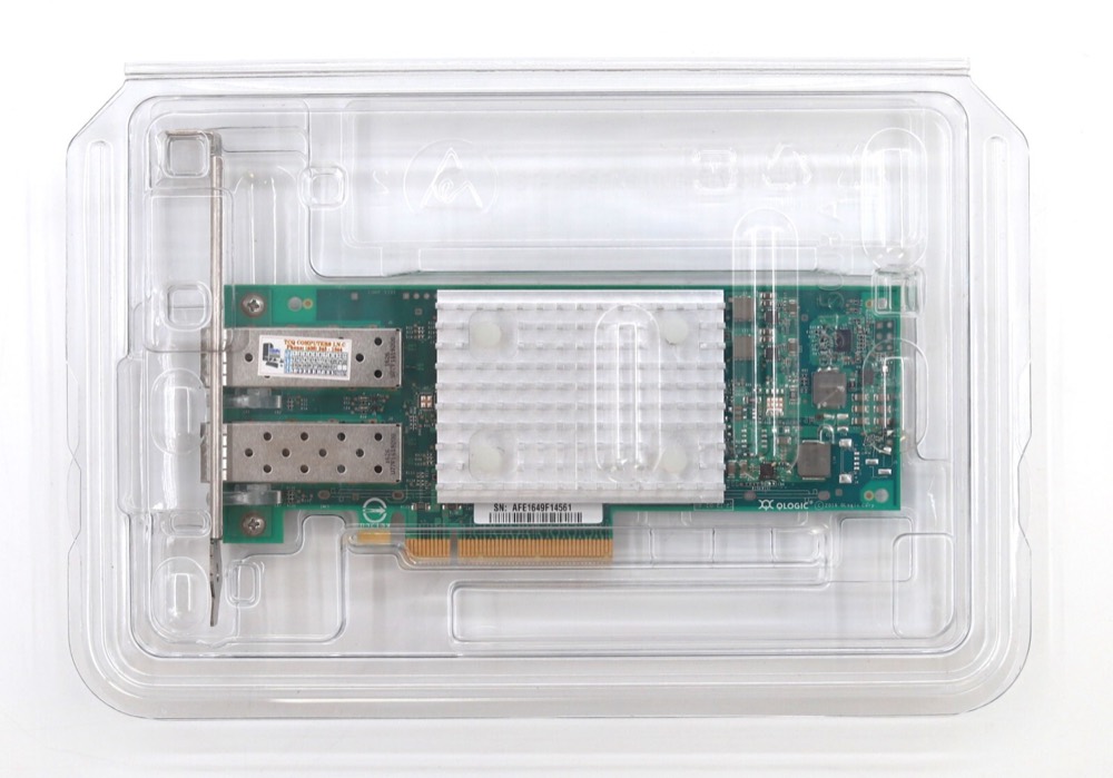 Сетевой адаптер QLogic QL41212HLCU 2x10 Гбит/с SFP+ PCIe (AH2010404-01) — фото 1