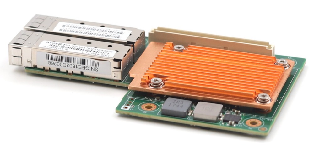 Трансивер Q-Logic QL41232HOCU Dual-Port 10-25GbE SFP28 Network Adapter P/N: AH2010407-11 — фото 1