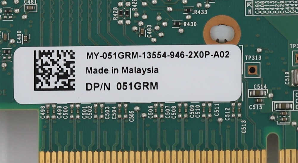 Адаптер Dell QL41262HFCU-DE Dual-Port 10/25GbE PCIe X8 Network Adapter Dell P/N: 051GRM — фото 3