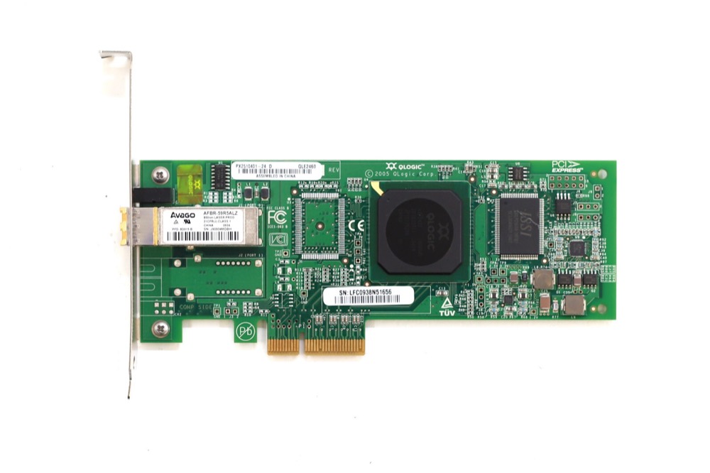 Трансивер IBM QLE2460 Single-Port 4GbE SFP PCIe Host Bus Adapter FRU P/N: 39R6526 Tested — фото 2