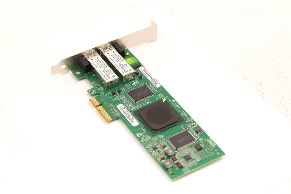Адаптер HP QLE2462 Dual-Port 4GB Fibre Channel PCIe x4 Host Bus Adapter P/N: 407621-001 — фото 1