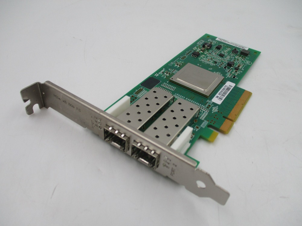 Адаптер Dell QLE2562-DEL Dual-Port 8GbE PCIe Hot Bus Adapter Dell P/N: 0MFP5T Tested — фото 1