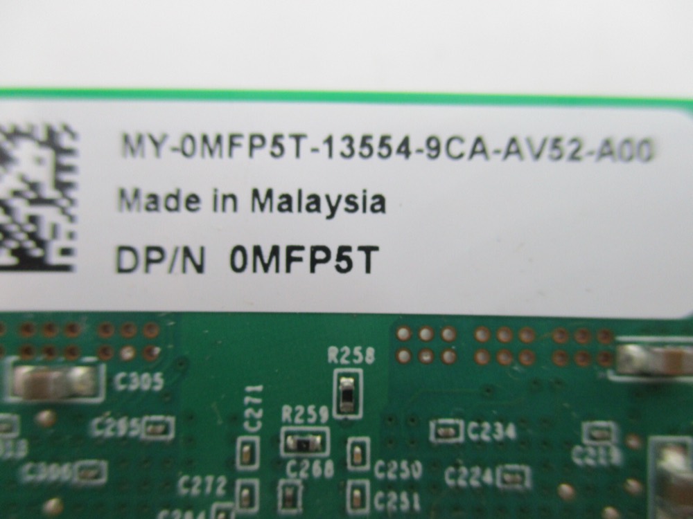 Адаптер Dell QLE2562-DEL Dual-Port 8GbE PCIe Hot Bus Adapter Dell P/N: 0MFP5T Tested — фото 3