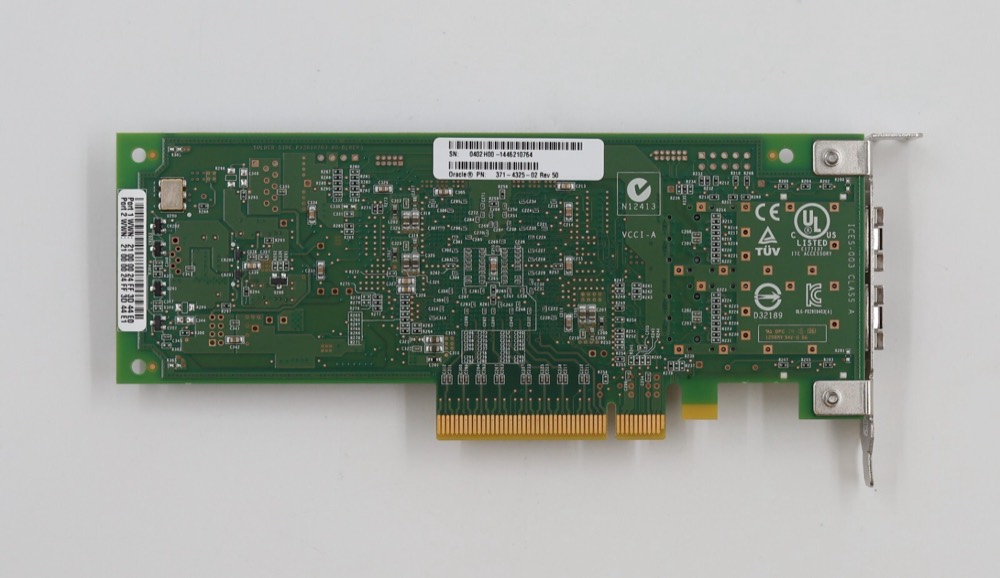 Адаптер Sun QLE2562-SUN 8GB Dual-Port 8GB FC PCIe X8 Hot Bus Adapter P/N: 371-4325-02 — фото 2