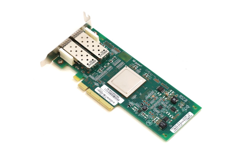 Трансивер Cisco QLE2562 Dual-Port 8GbE SFP PCIe Host Bus Adapter P/N: N2XX-AQPCI05 Tested — фото 1