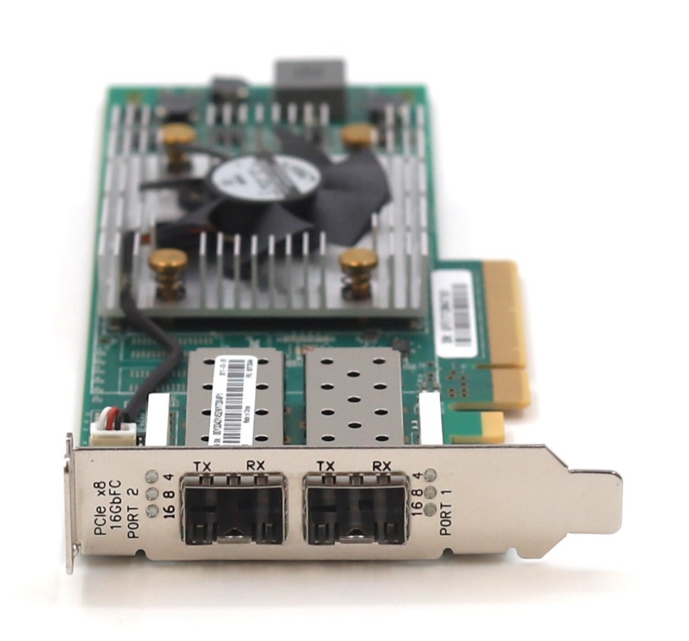 Трансивер Lenovo QLE2662-LNVX Dual-Port 16GB SFP+ PCIe Host Bus Adapter FRU P/N: 00Y3344 — фото 3