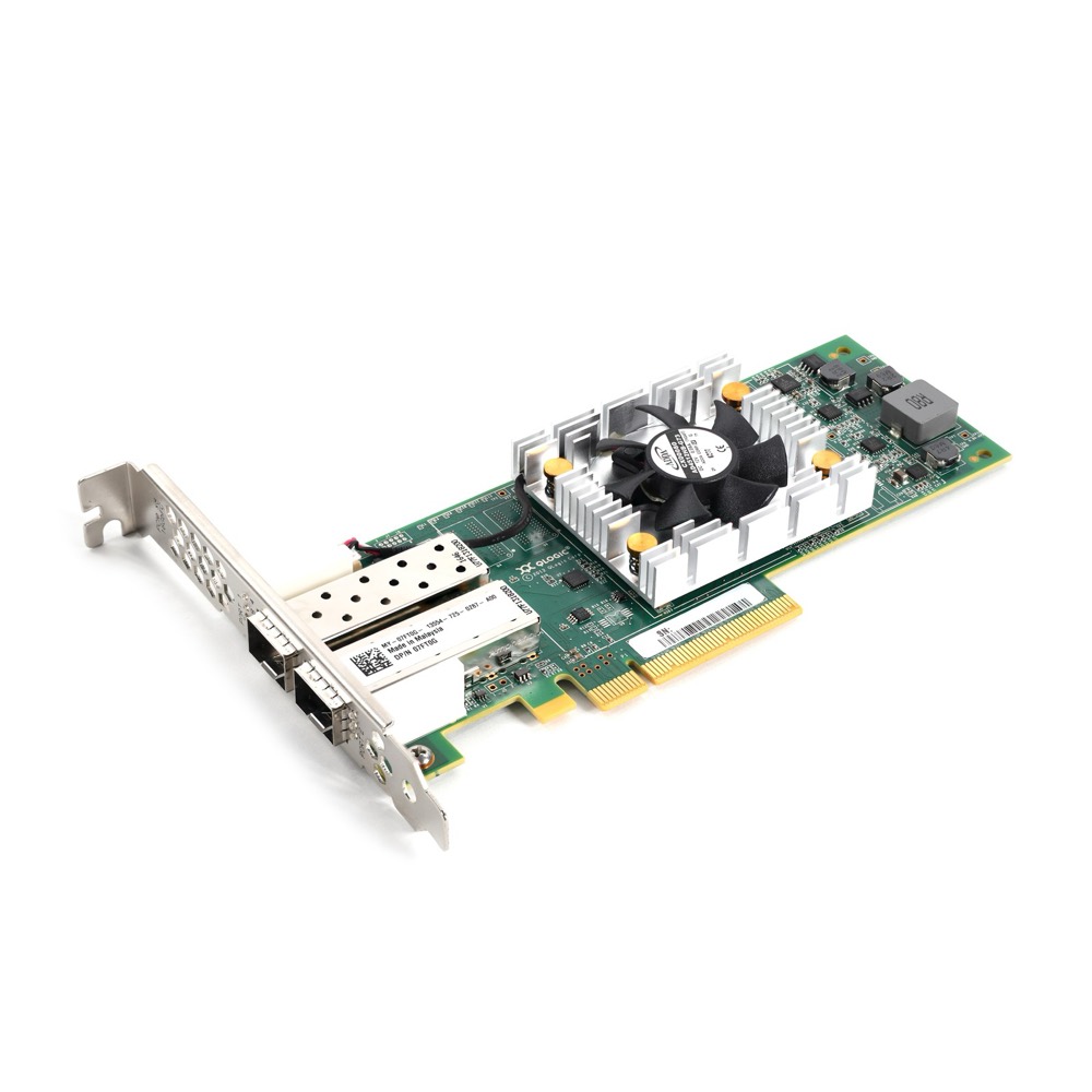 Трансивер HP QLE2662 Dual-Port 16GB SFP+ PCIe x8 Host Bus Adapter P/N: 699765-001 Tested — фото 1