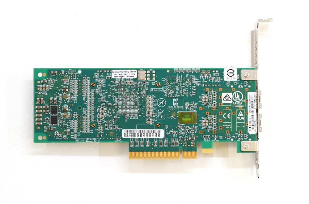 Трансивер HP QLE2662 Dual-Port 16GB SFP+ PCIe x8 Host Bus Adapter P/N: 699765-001 Tested — фото 3