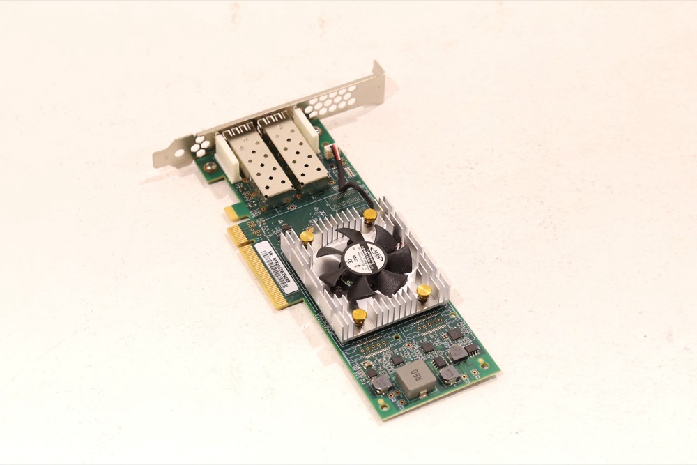 Сетевая карта QLogic QLE2672-WBF Dual-Port 16GbE Fibre Channel PCIe x8 NIC P/N: HD8310405-75 — фото 1