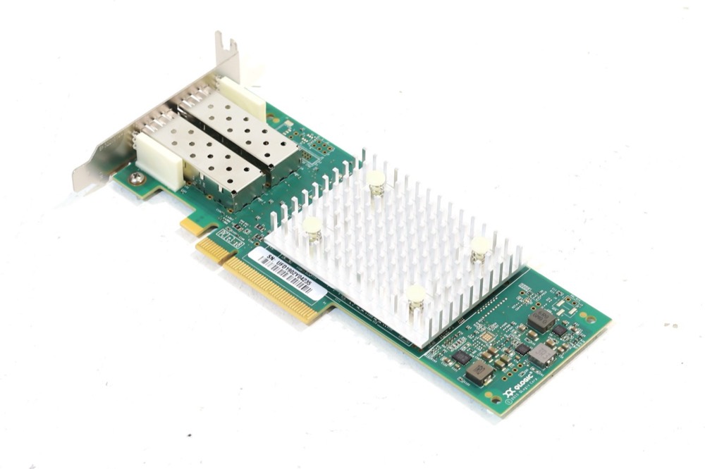Трансивер QLogic QLE2692-F Dual-Port 16GbE SFP PCIe Network Adapter P/N: BK3210407-35 — фото 1