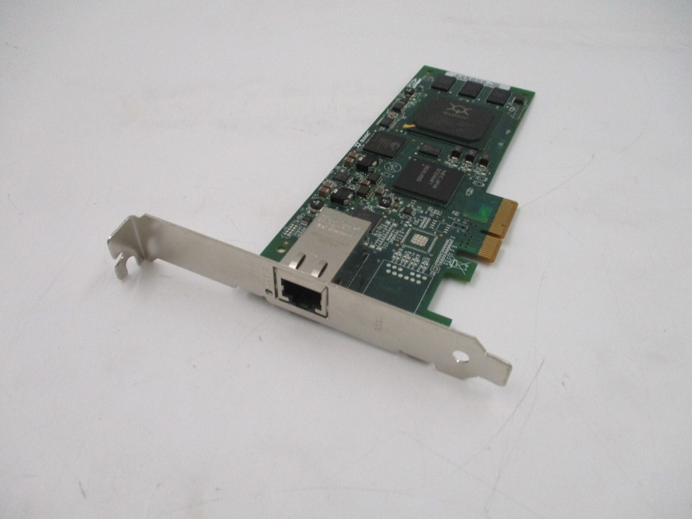 Сетевая карта Qlogic QLE4060C Single Port PCIe Gigabit Network Card P/N: IX4010402-02 Tested — фото 1