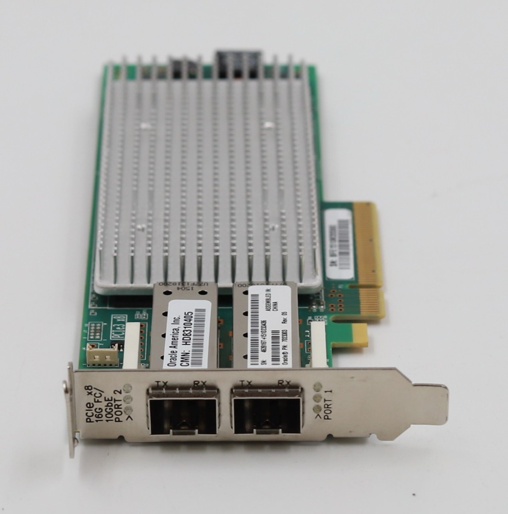 Трансивер Oracle QLE8362-ORL Dual-Port 16GbE SFP PCIe Host Bus Adapter P/N: 7023303 Tested — фото 3