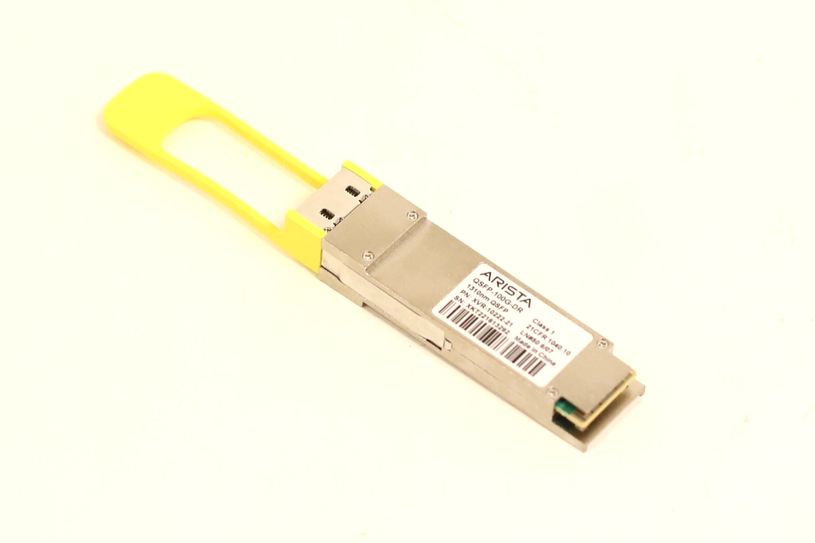 Трансивер Arista QSFP-100G-DR 100GB 1310nm 500m QSFP28 Transceiver P/N:XVR-10222-20 Tested — фото 1