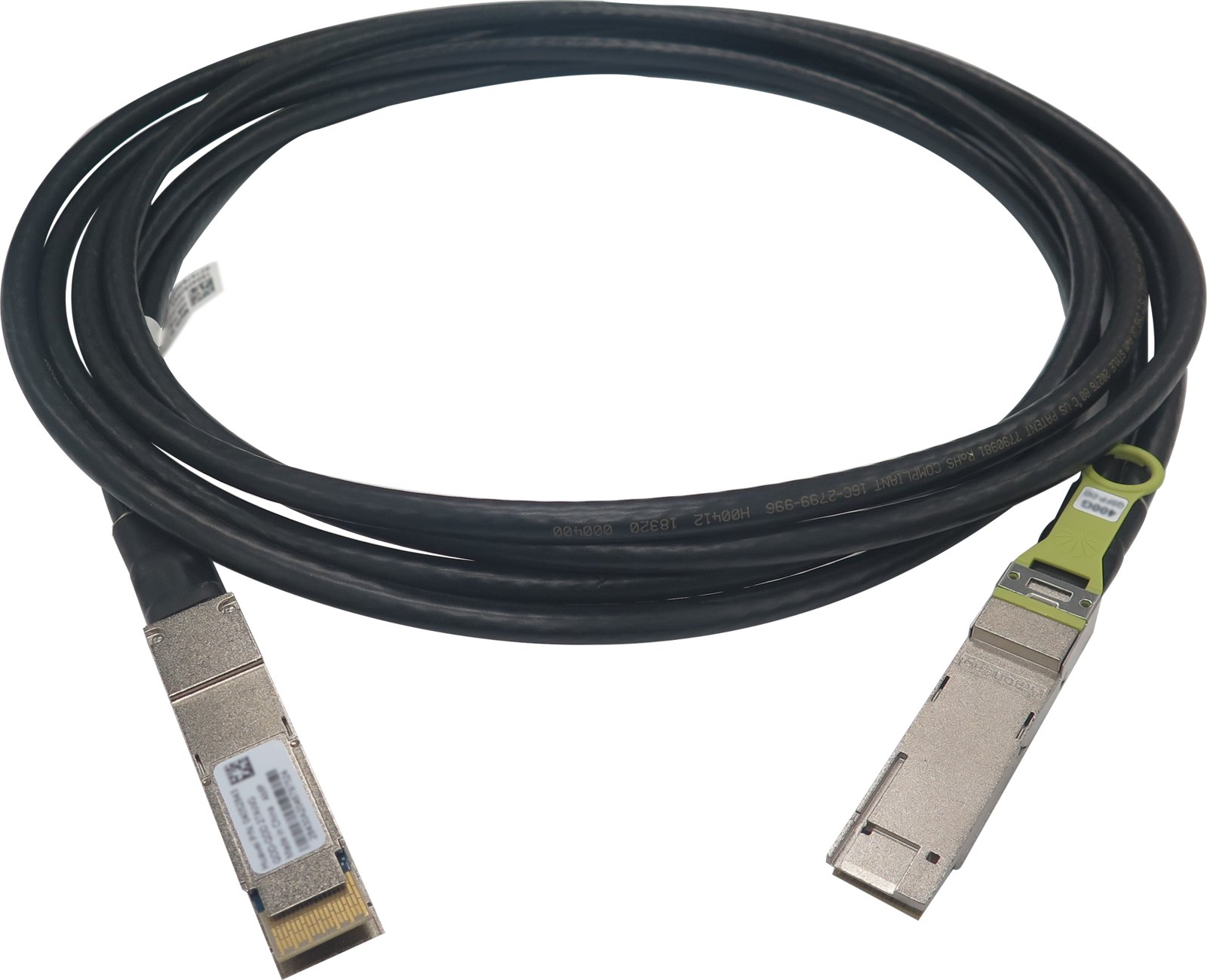 Кабель DAC Huawei QSFP-DD-400G-CU1M-S (QSFP-DD, 400G, 1 м) — фото 1