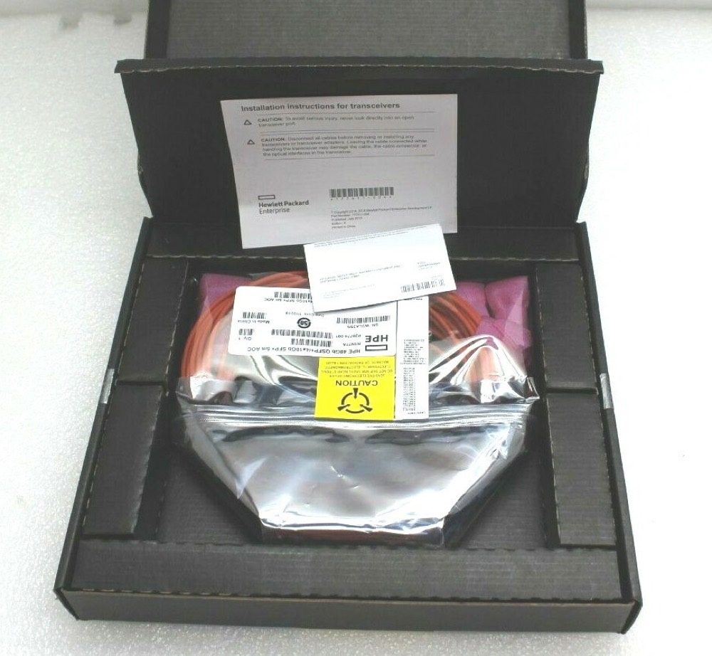 Трансивер R1N77A HPE P20774-001 40Gb QSFP+/4x10Gb SFP+ 5m AOC ASSY — фото 1
