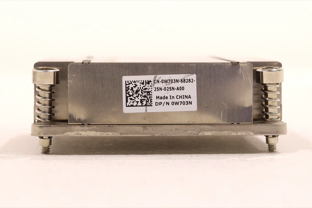 Радиатор Dell PowerEdge R210/R210 II/R220 1U CPU Cooling Heatsink Dell P/N: 0W703N Tested — фото 3